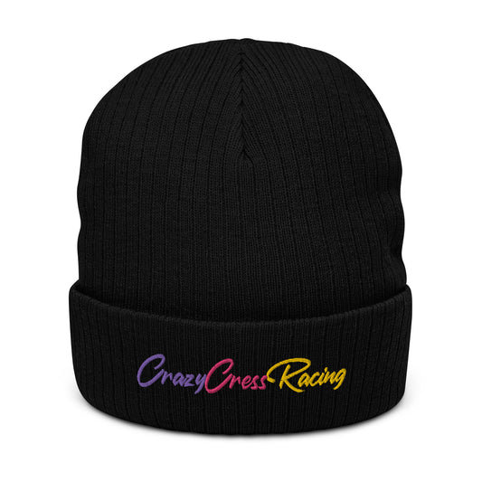 CrazyCressRacing Beanie | Purple/Pink/Yellow