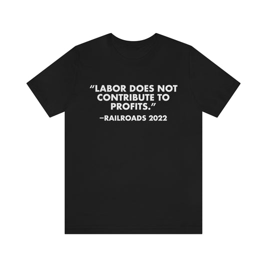 Labor ≠ Profits